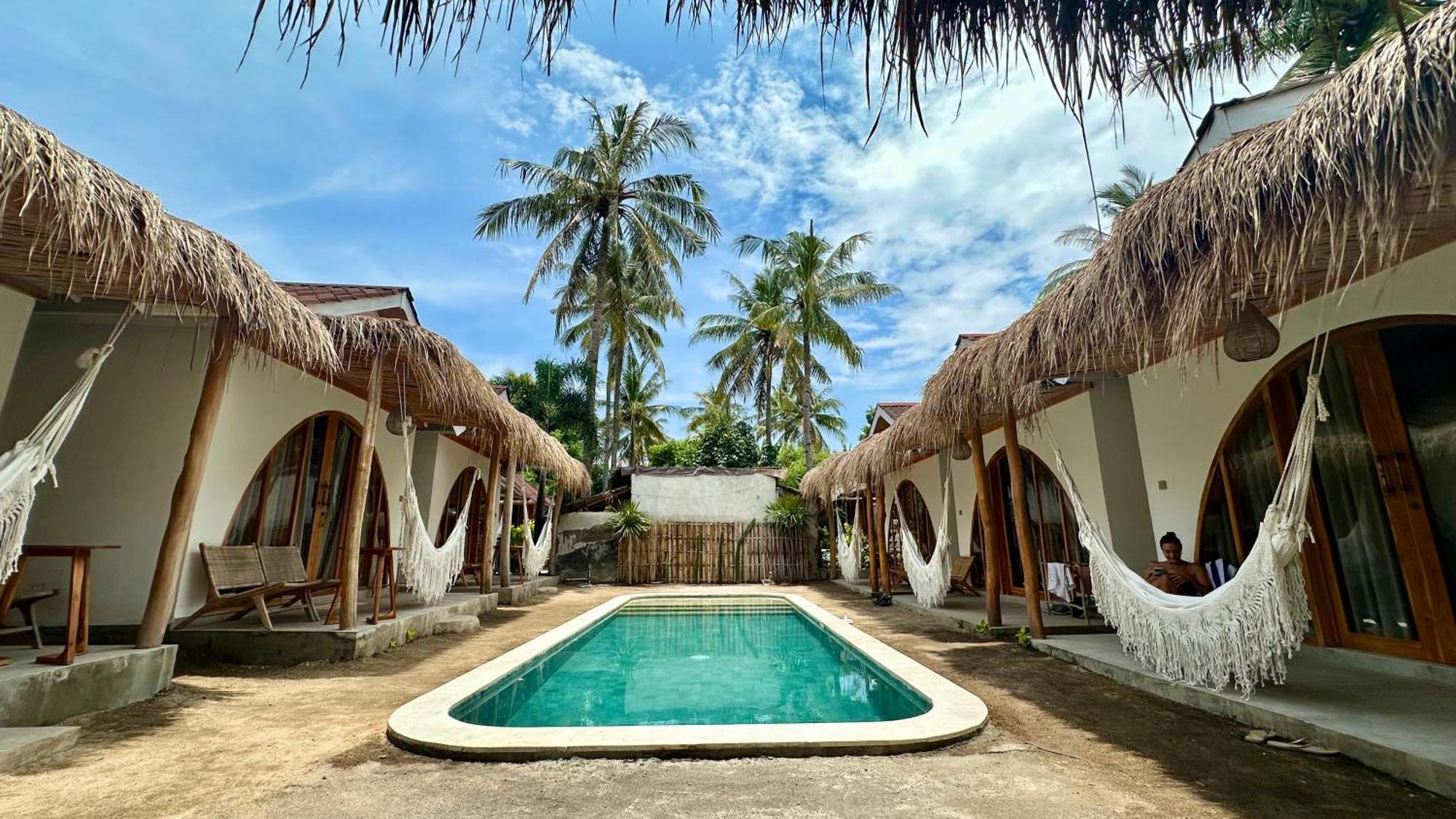 Rumah Canaria Bungalow غيلي تراوانغان المظهر الخارجي الصورة