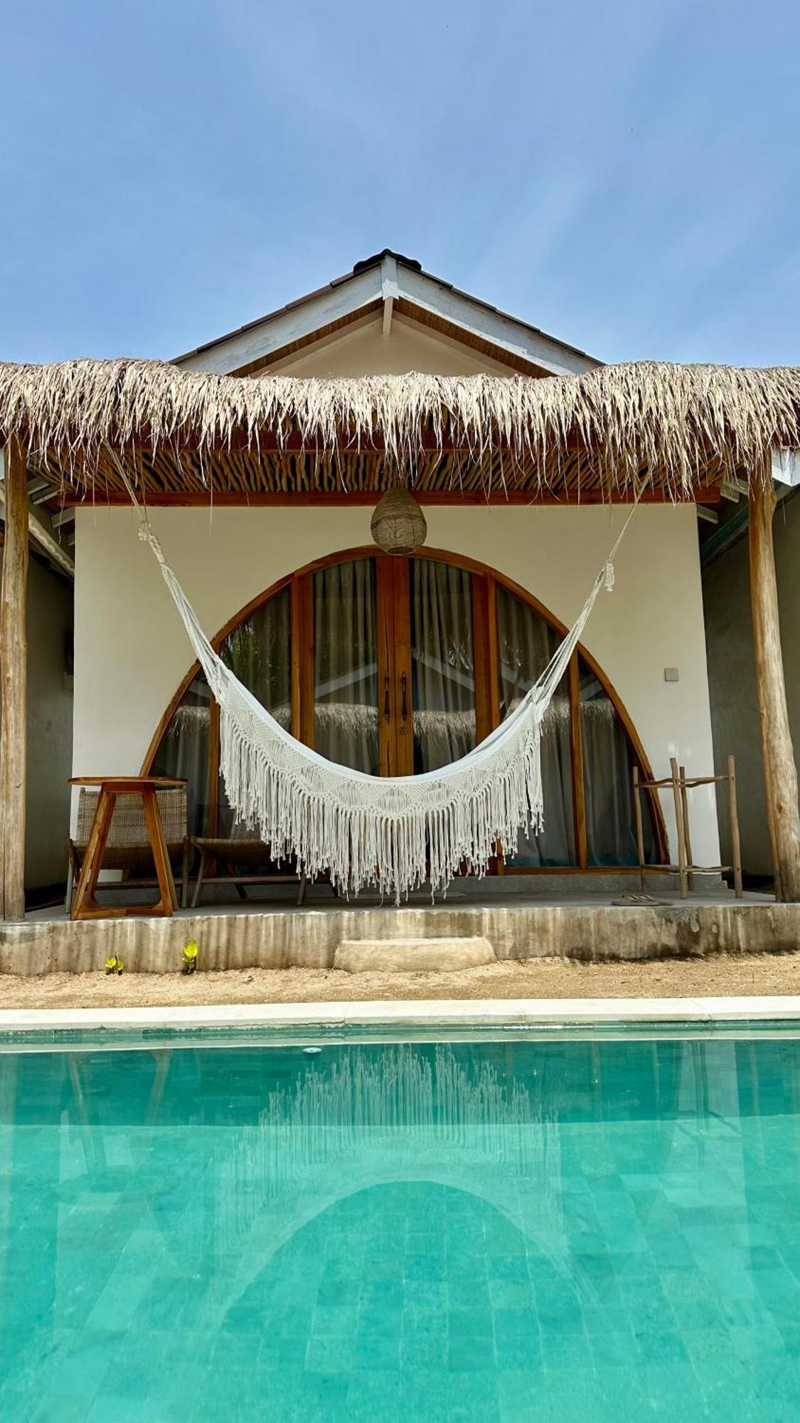 Rumah Canaria Bungalow غيلي تراوانغان المظهر الخارجي الصورة