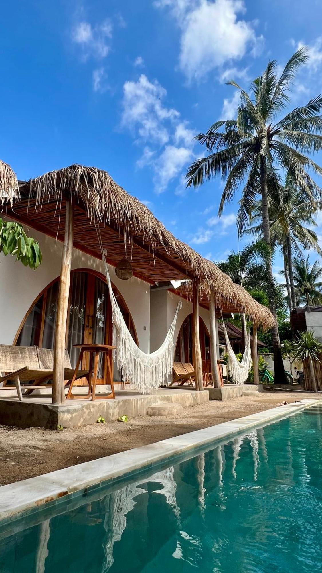 Rumah Canaria Bungalow غيلي تراوانغان المظهر الخارجي الصورة