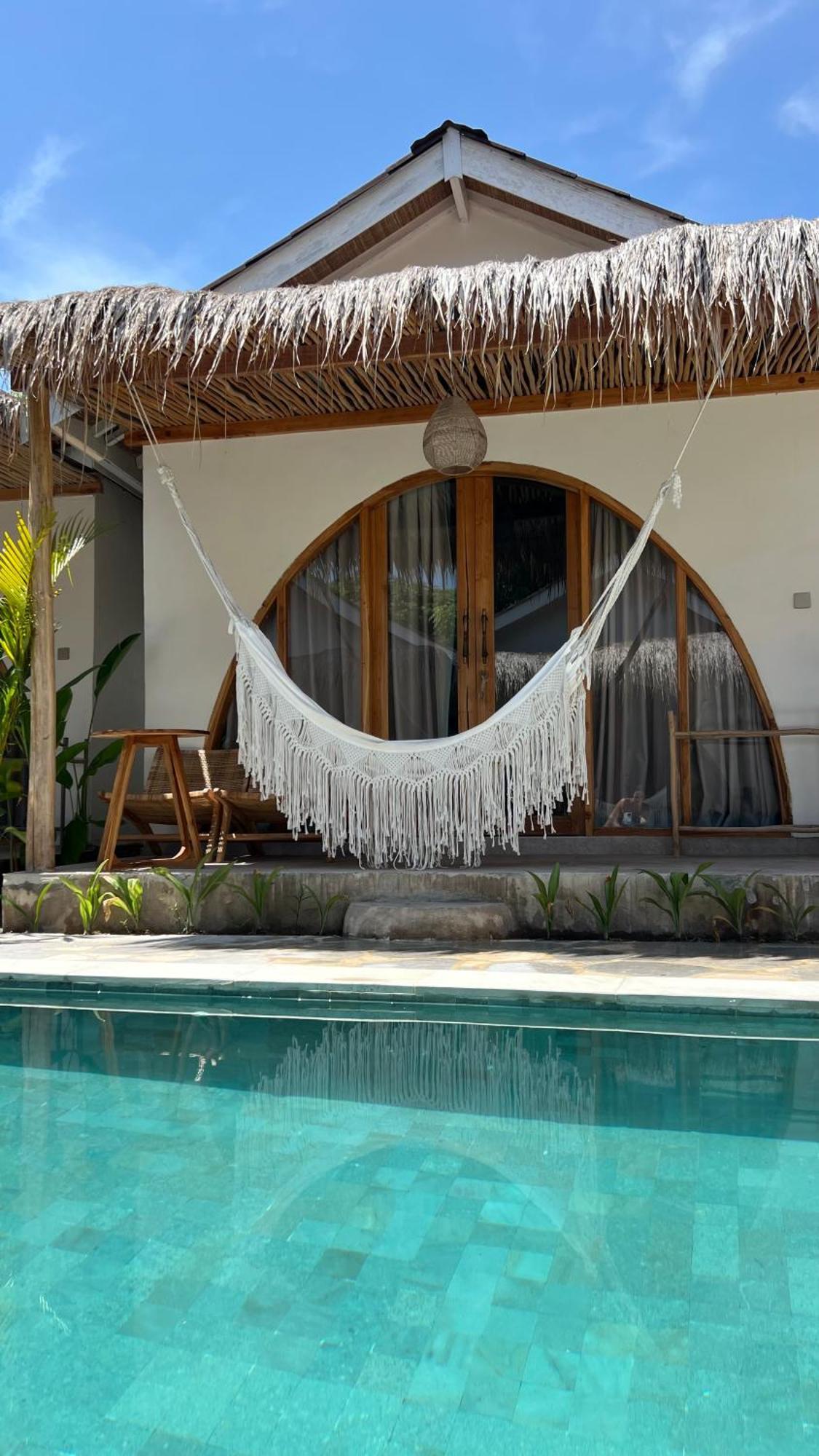 Rumah Canaria Bungalow غيلي تراوانغان المظهر الخارجي الصورة