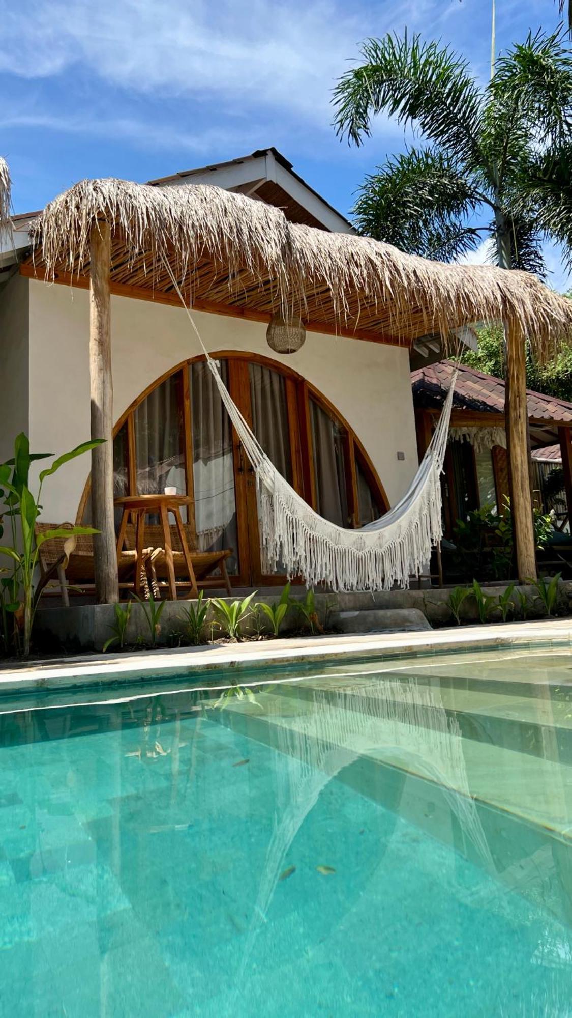 Rumah Canaria Bungalow غيلي تراوانغان المظهر الخارجي الصورة